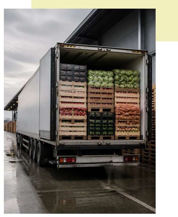 Перевозка плодоовощной продукции в Белебей по цене от 5101 р. | Агросервис-Блб