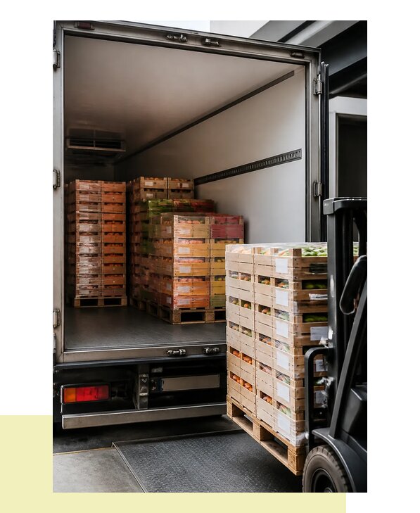 Перевозка сельхозпродукции на паллетах с доставкой в Белебей