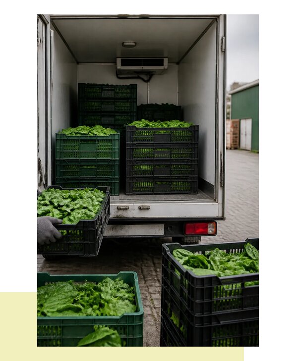 Перевозка шпината в Белебей с сохранением свежести продукции